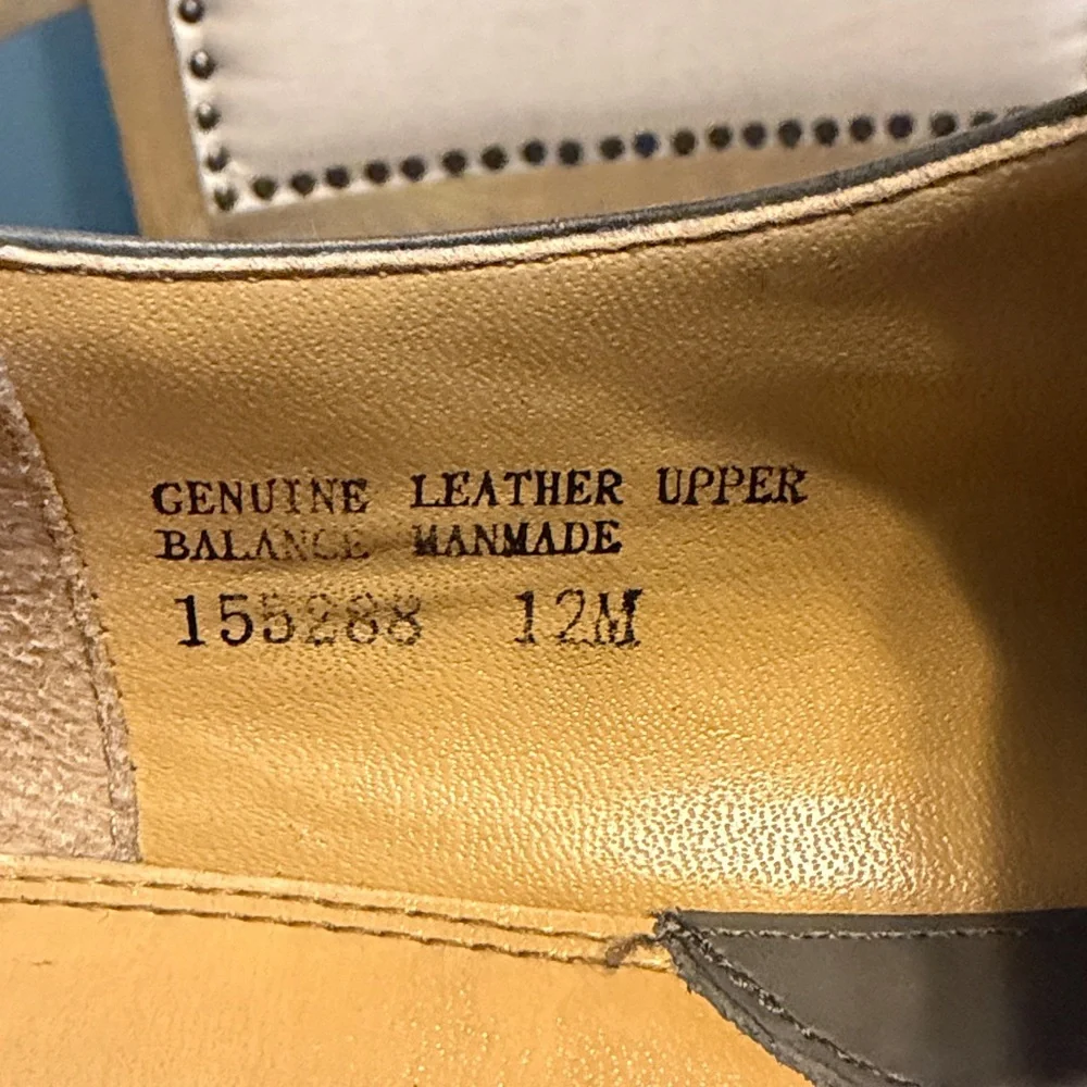 Giorgio Brutini Vintage Monk Strap Leather Loafers, Size 12